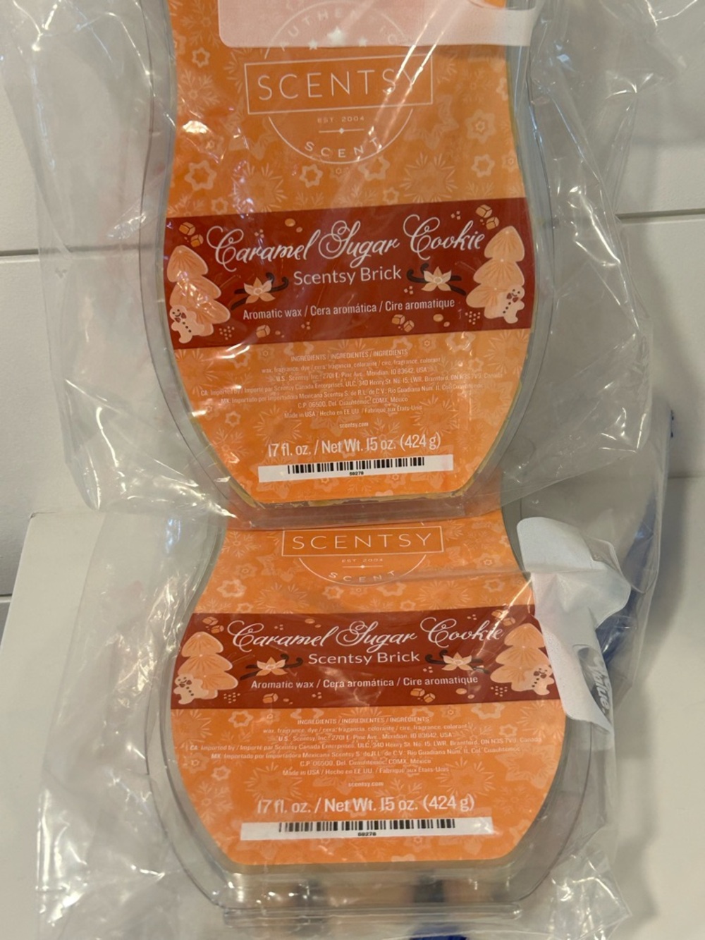 Scentsy Caramel Sugar Cookie Wax Bricks -